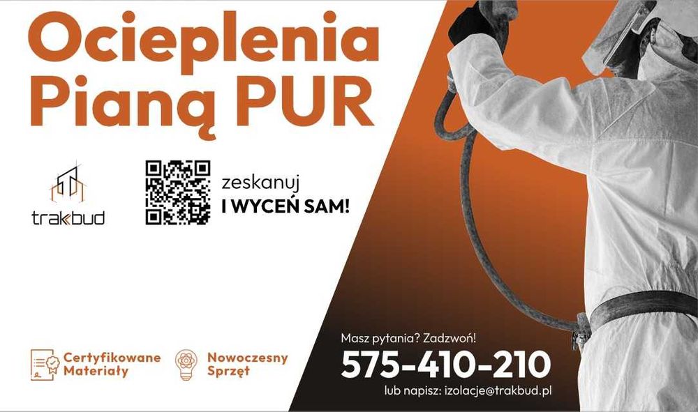 Ocieplenia Pianą PUR