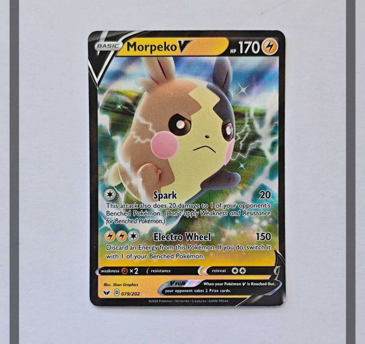 Morpeko V 079/202 SSH Pokemon ENG-NM