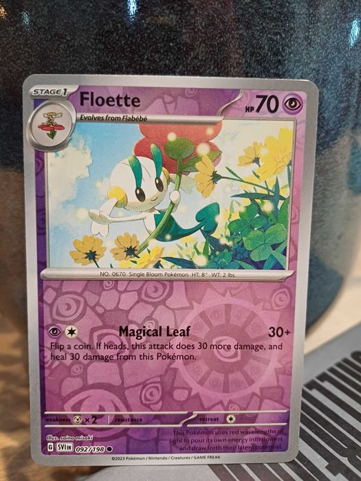 Carta Pokémon Floette [Reverse Holo] #92