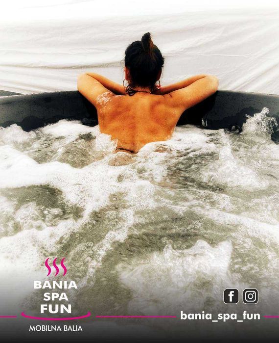 Bania Balia Jacuzzi Spa Ruska Bania, Namiot, Masaż - wynajem