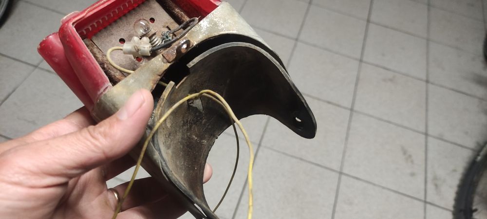 Farolim motorizada antigo