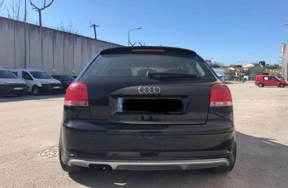 LIP SPOILER AILERON PALA ABA AUDI A3 RS3 S3 S-LINE Hatchback/Sportback