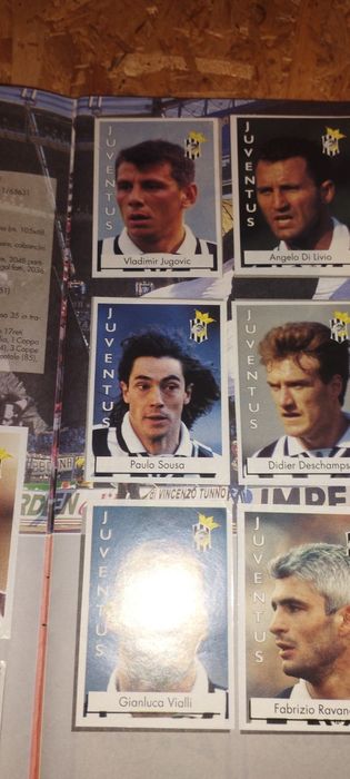 cadernetas Cálcio Italia 94-95-96 completas