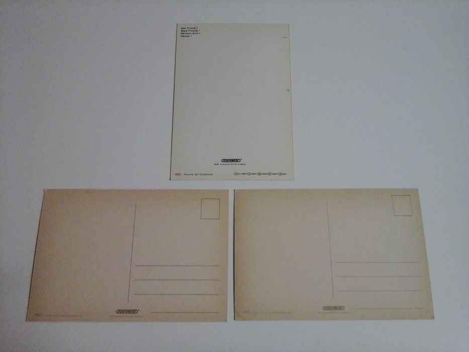 Postais antigos, anos 80