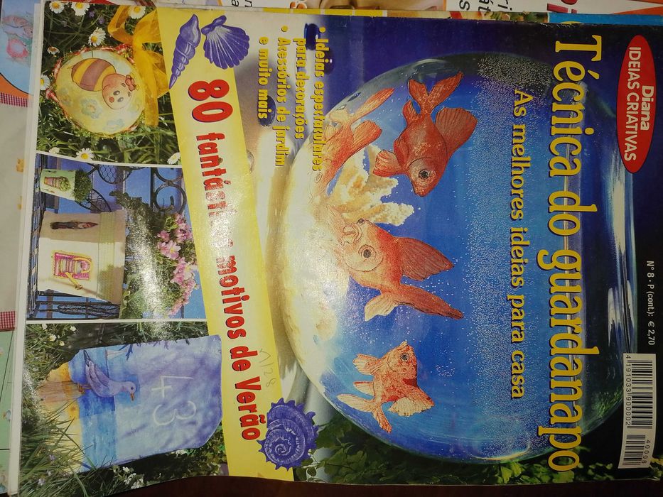 Livros revistas - Artesanato e Bricolage