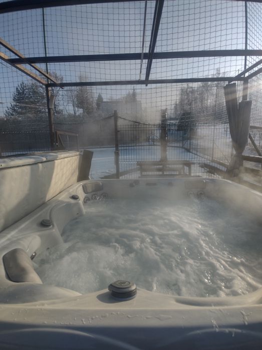 Domek z jacuzzi na wynajem  Zator Rzyki Międzybrodzie