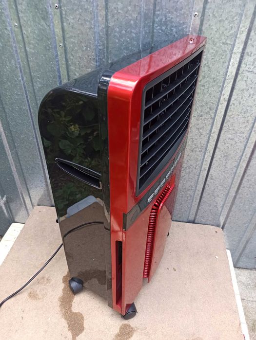 Wentylator podłogowy OneConcept Red czerwony