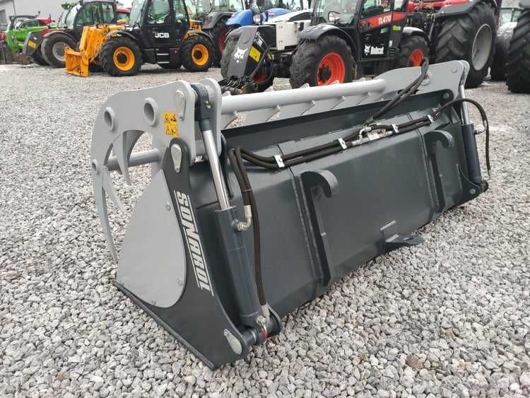 Łyżko-krokodyl Sonarol do 2,4m OD RĘKI do ładowarki Merlo, Faktura