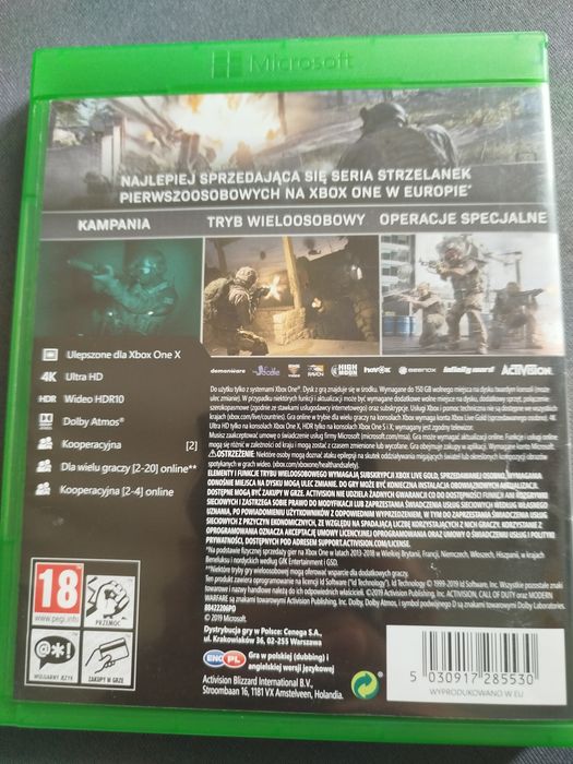 Call of duty modern warfare Xbox one