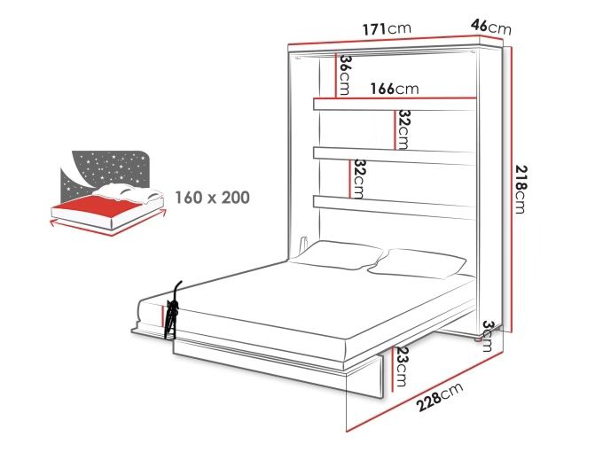 Półkotapczan, łóżko, sofa