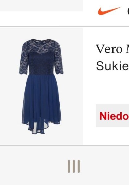 Nowa sukienka Vero Moda koronka rozmiar S