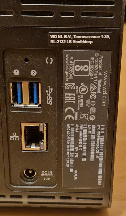 WD My Cloud EX2 Ultra