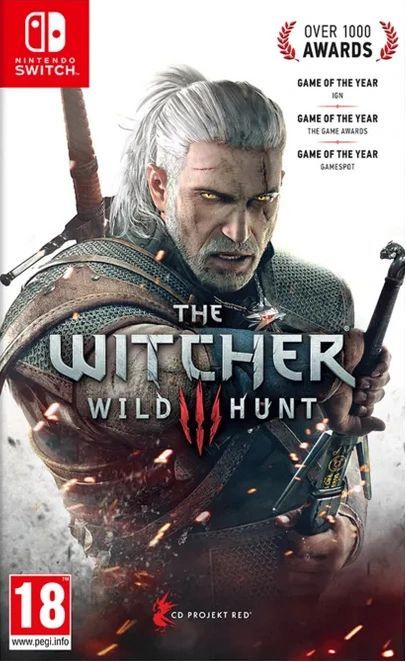 Wiedźmin 3 Dziki Gon PL -bez DLC- Switch używana (kw)
