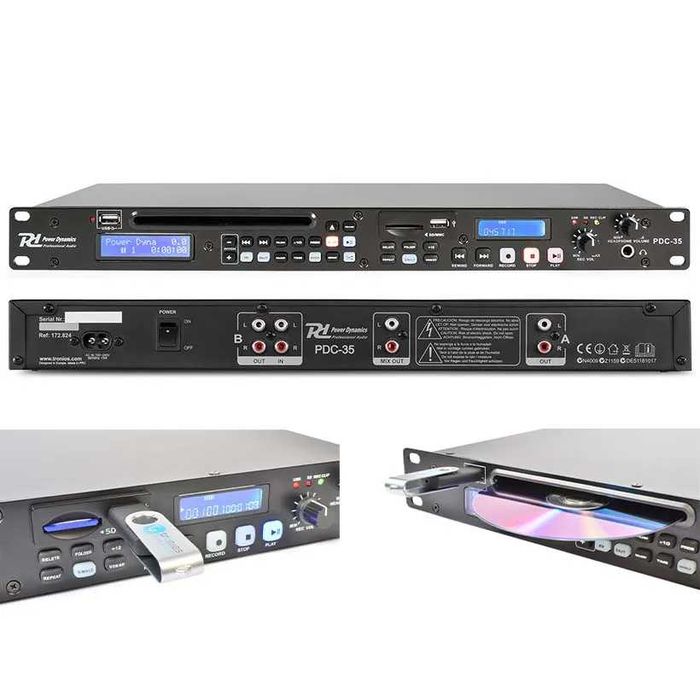 Cyfrowy Odtwarzacz PDC-35 z CD/USB/SD PD-OKAZJA TANIO !