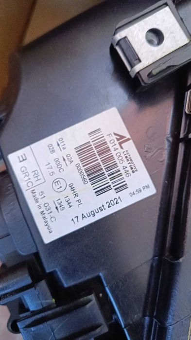 Ótica / farol direita MAZDA 6 Hatchback (GG), de 2002 a 2008 l 141904