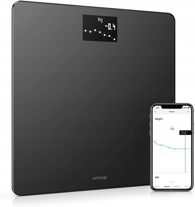 Waga łazienkowa NOKIA BODY withings BMI android