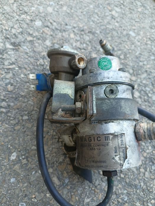 Reduktor LPG Magic z wtyczkami, komplet , przycisk