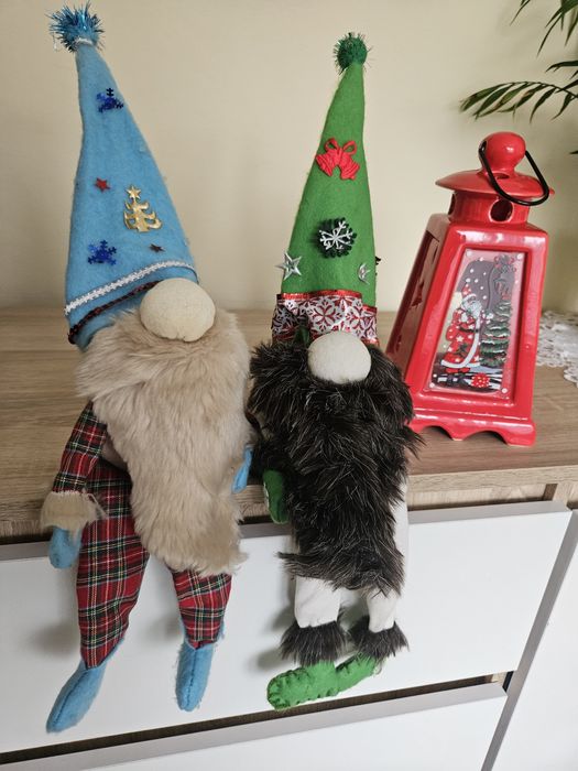 Lampion i skrzaty dwie sztuki