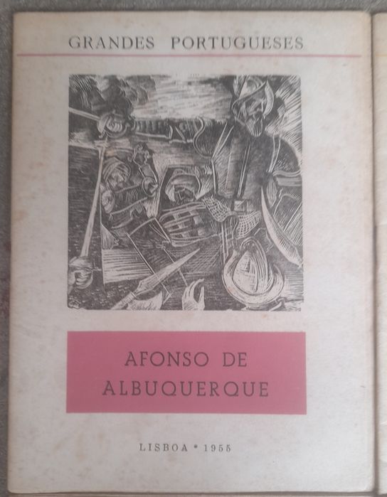 Livros antigos Grandes Portugueses de 1953 e 1954