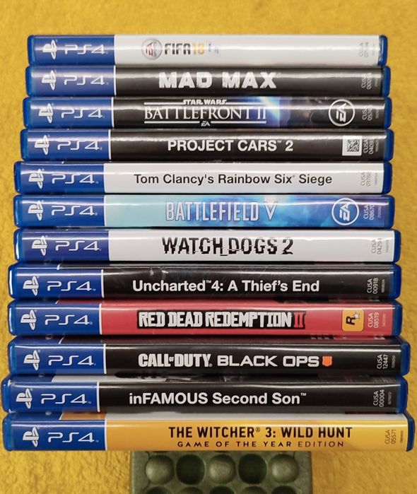 MEGA Zestaw gier gry PS4 PS5 5szt