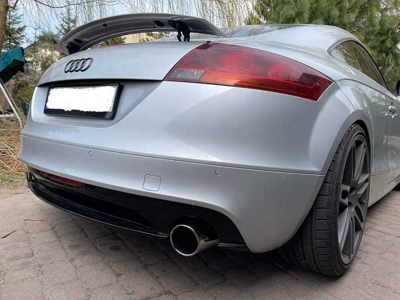 tłumik przelotowy wydech AUDI TT 8J RS S-line 100mm
