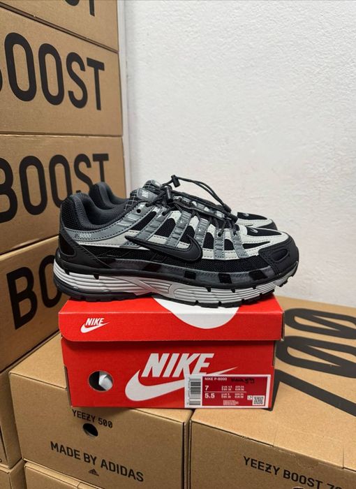 Nike P-6000 grey black / Найк П-6000 черные 38 39