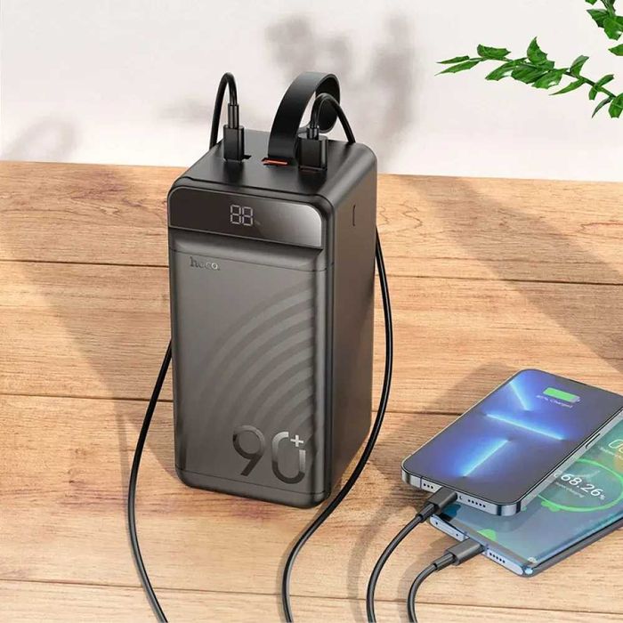 Павербанк HOCO J123D90000mAh швид.зарядка  3USB/Type-C, QC22.5W+PD20W