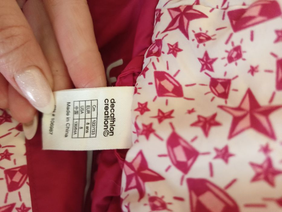 Пуховик на девочку