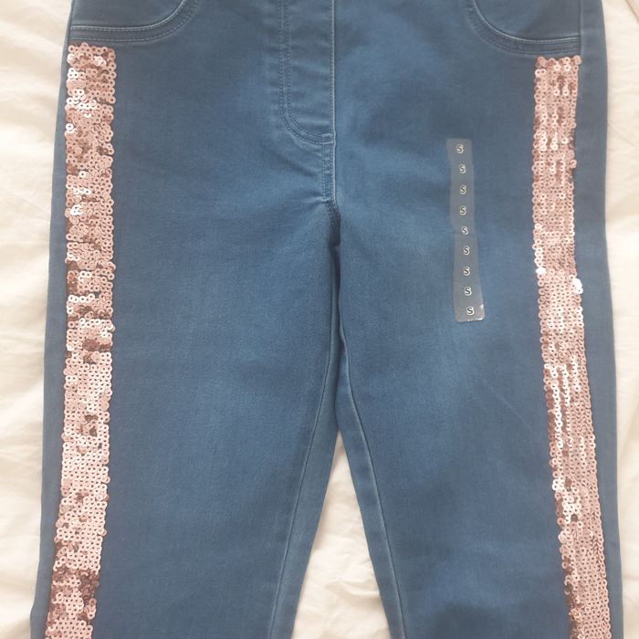 Jeansy Calzedonia S Nowe z metką cekiny