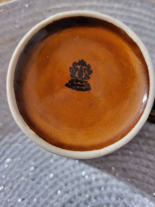 Filiżanka prl z porcelitu
