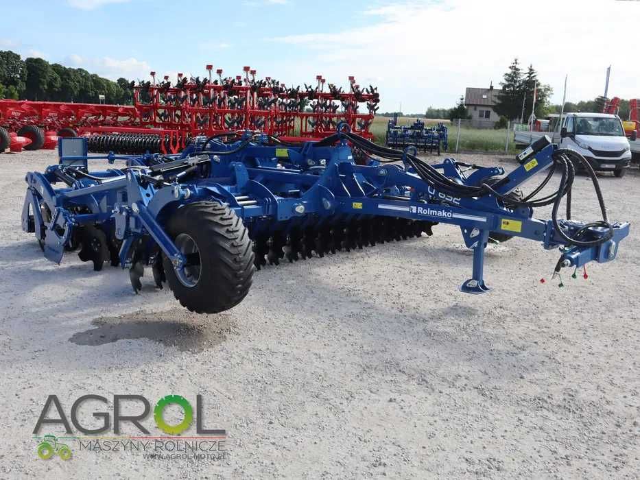 Brona talerzowa ciężka Rolmako U652 4.5m/5/6m tandem uring talerz Ofas