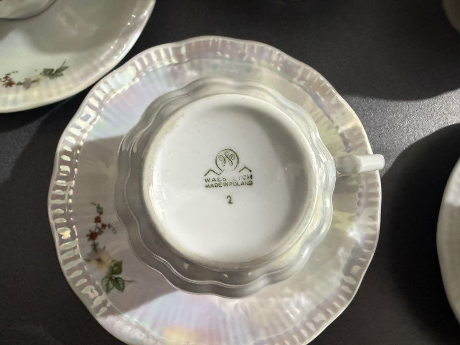 Zestaw kawowy porcelanowy Wałbrzych