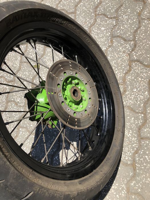 Rodas supermotard jantes 17 kawasaki e outras