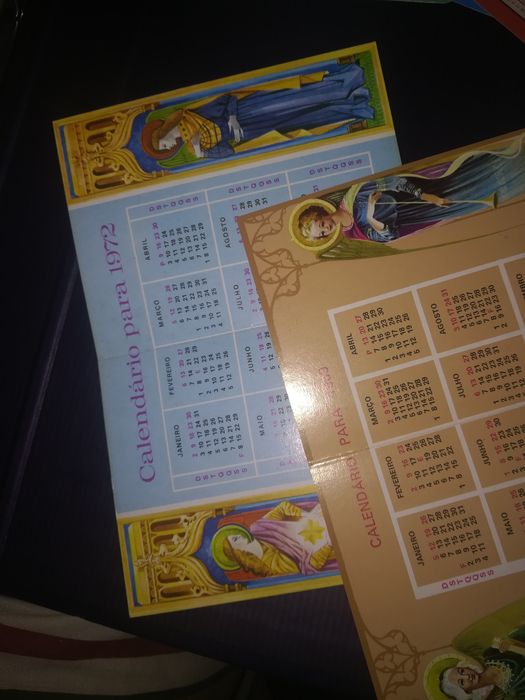 8 Calendários lotaria nacional