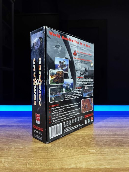Command & Conquer 1 (PC EN 1995) BIG BOX kompletne premierowe wydanie