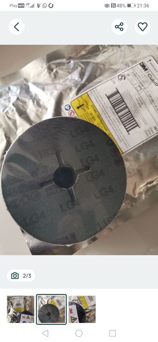 3M Cubitron II dyski ścierne 125x22 mm