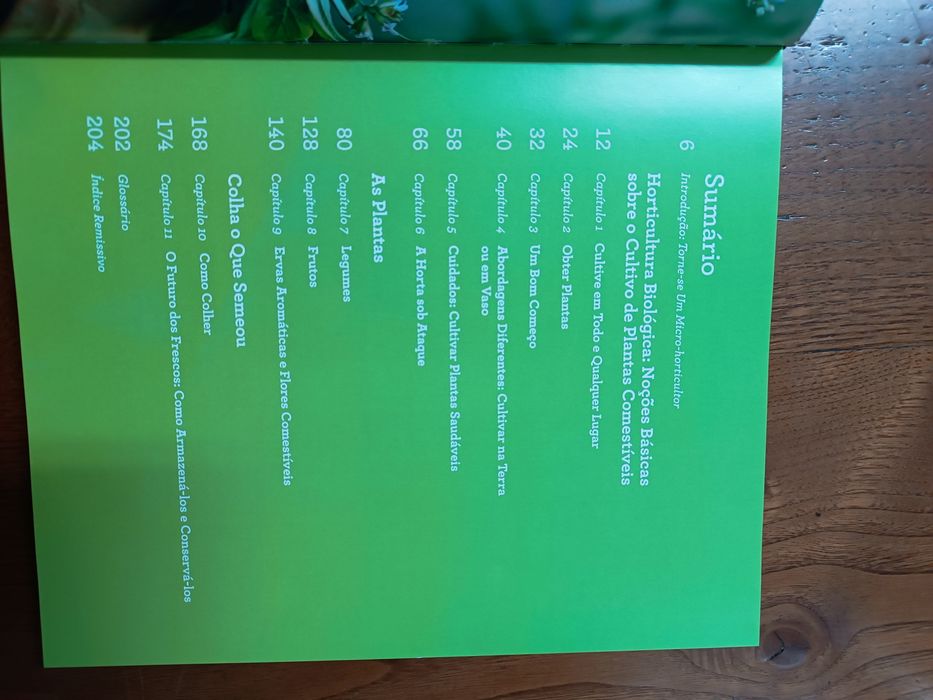 Horta nas Varandas e Faça a sua horta biológica (2 livros)