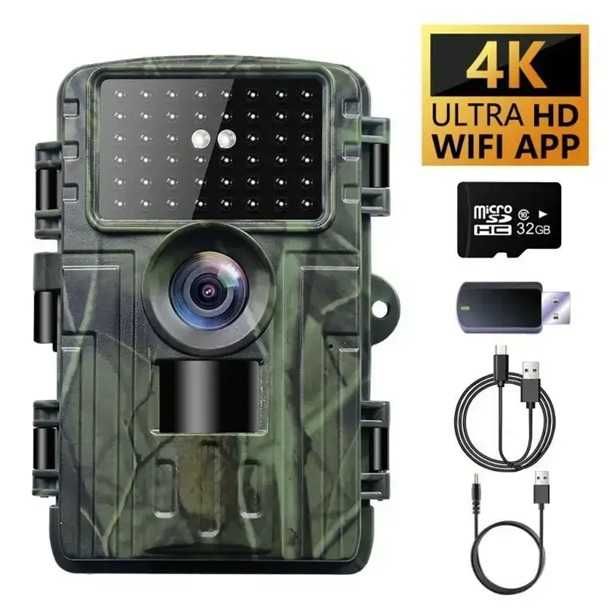 Фотопастка Мисливська камера HunterCam PR5000 Wi-Fi 4K 60MP IP66