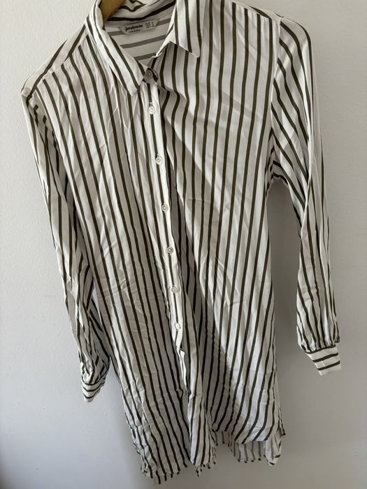 Camisa/vestido às riscas