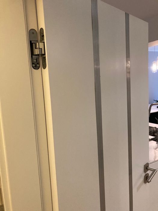 3 pary Drzwi pokojowe wewnętrzne białe