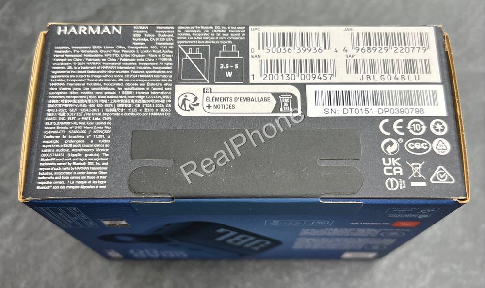 Портативна акустика JBL GO 4 Blue