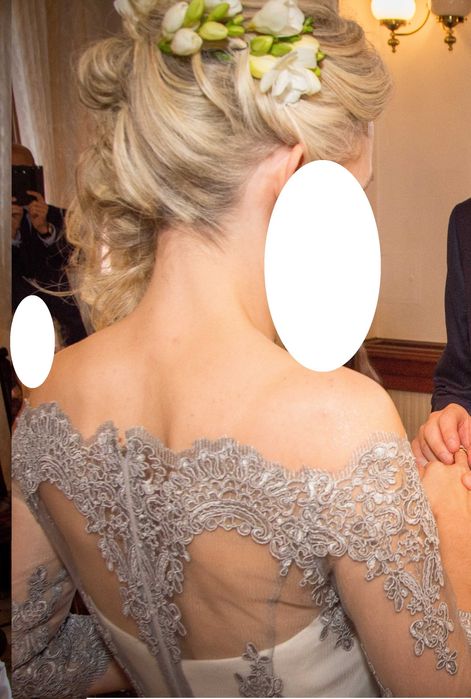 sukienka ślubna z bolerkiem