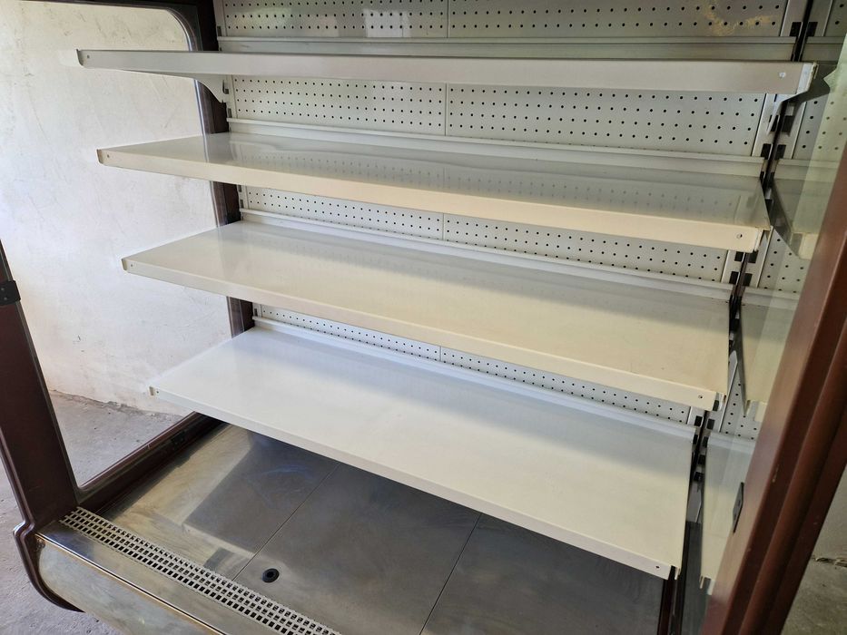 REGAŁ CHŁODNICZY sklepowy z roletą nocną COLD R14 witryna chłodnia