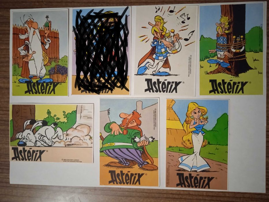Astérix, Coleção de Calendários 1989