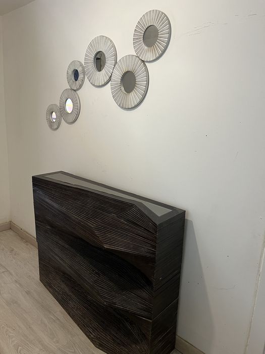 Candeeiro e espelhos