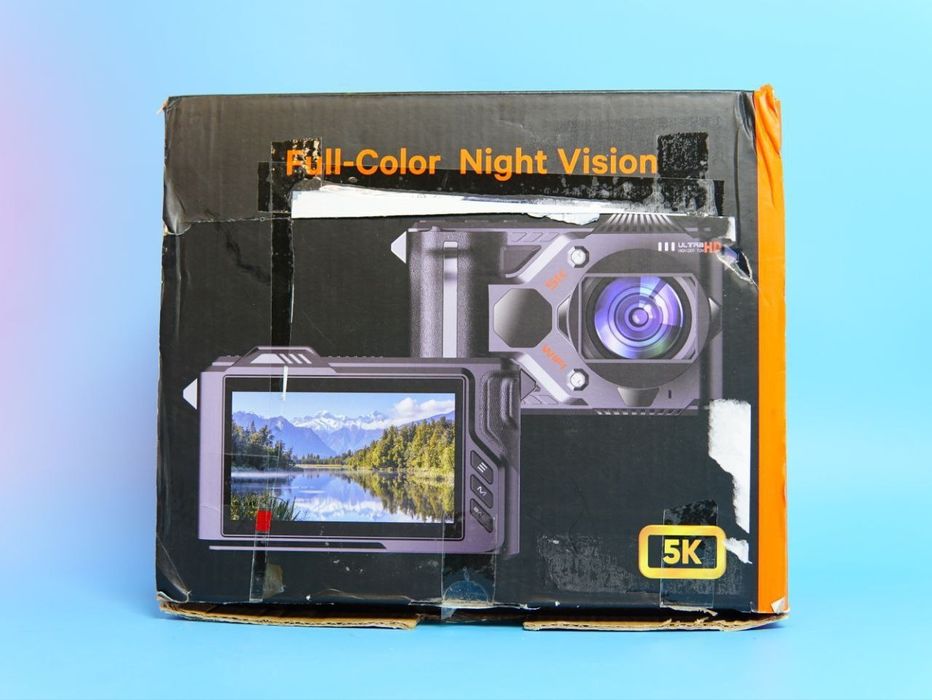 Цифровая фотокамера Tosuny 5K 50MP для видеоблогинга с поддержкой 5G W