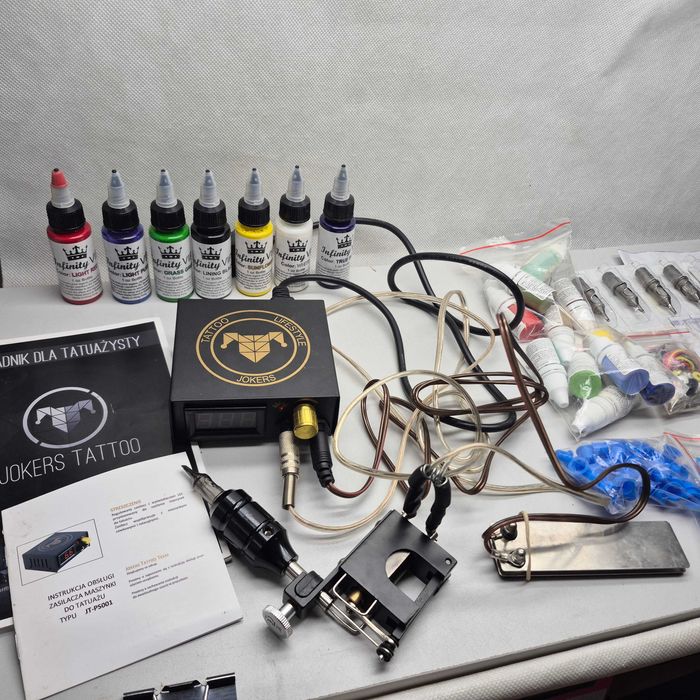 Zestaw do tatuażu Jokers Tattoo; Komis Jasło Igielna