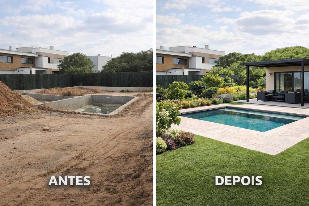 Projetos de áreas externas Personalizados em todo Portugal  inovação