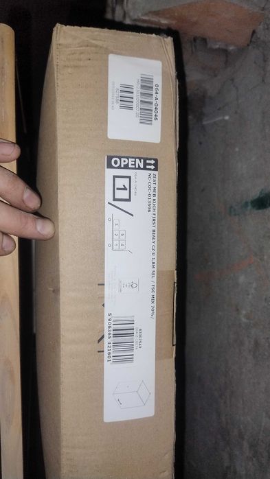 Nowa Szafka Leroy Merlin wiszaca 60 cm biala nad piekarnik