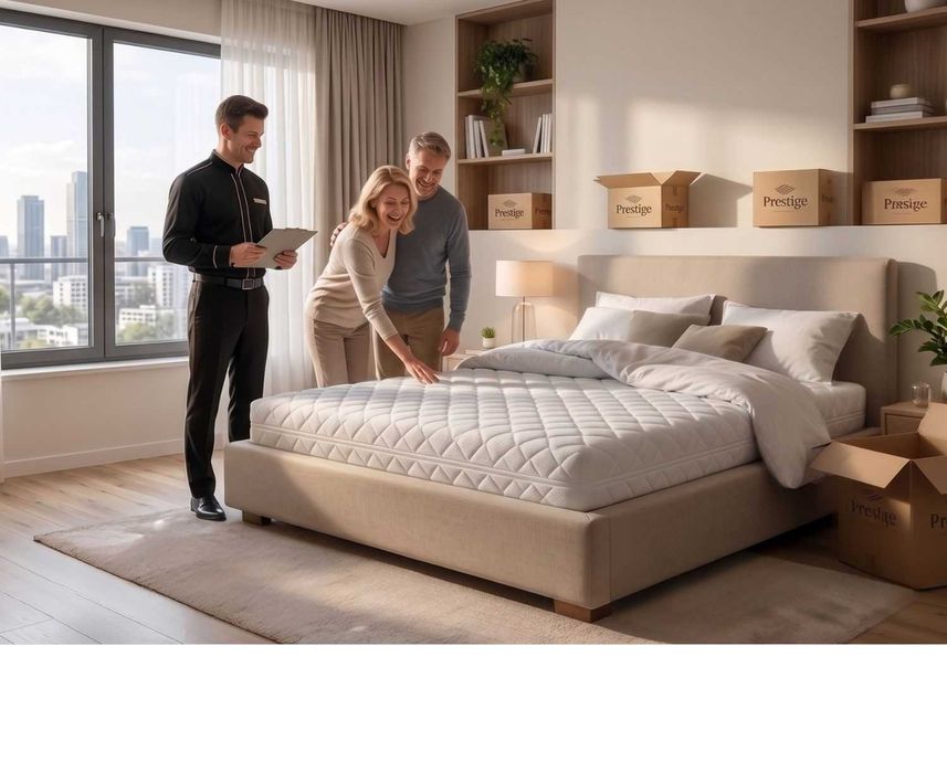 MATERAC 160x200 7-STREF POCKET + KOKOS Wyprzedaż Outlet -50% Wysyłka w 24H